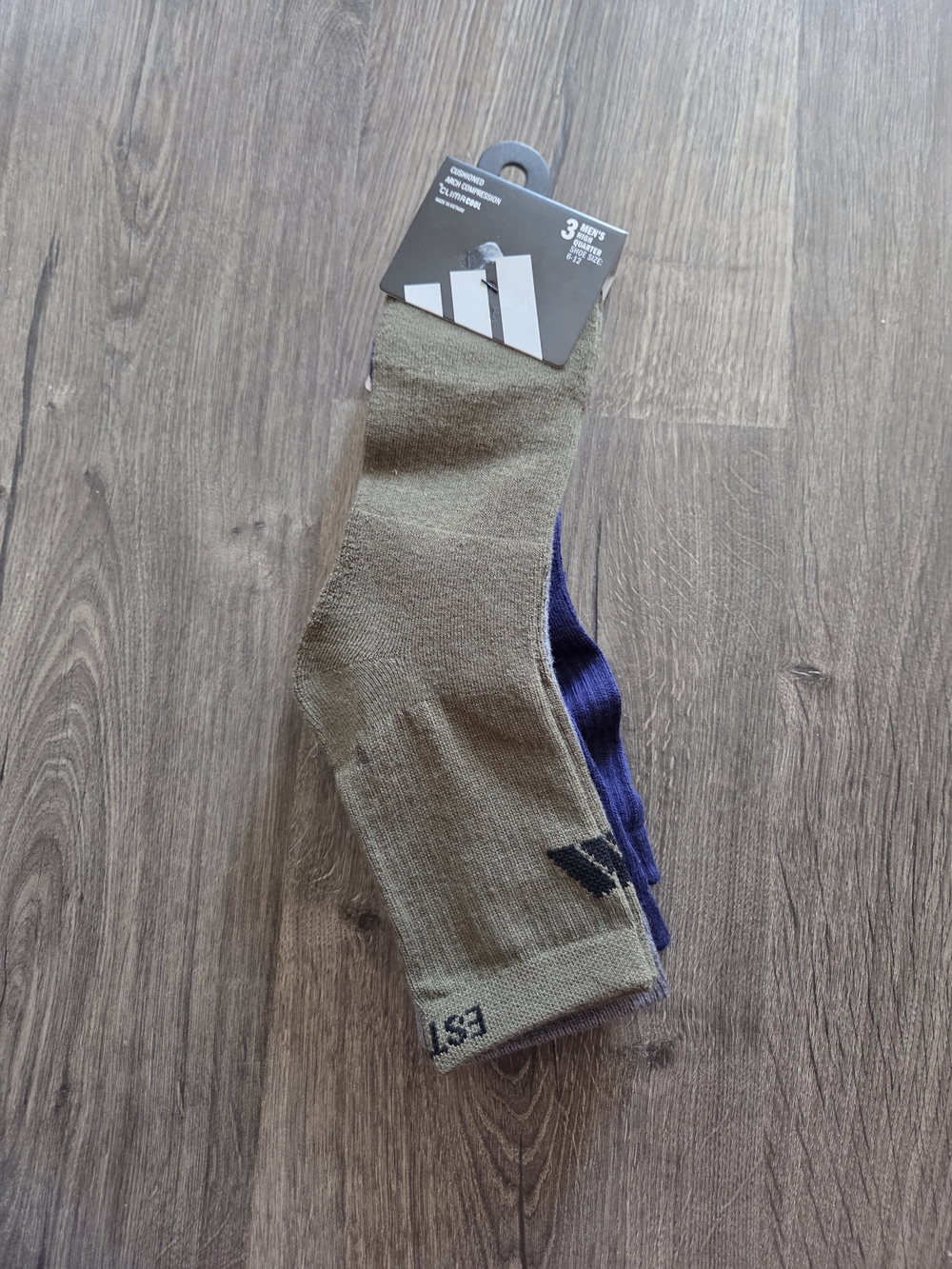 Mens Adidas Climacool Cushioned Arch Compression High Quarter Socks 3pk NEW
